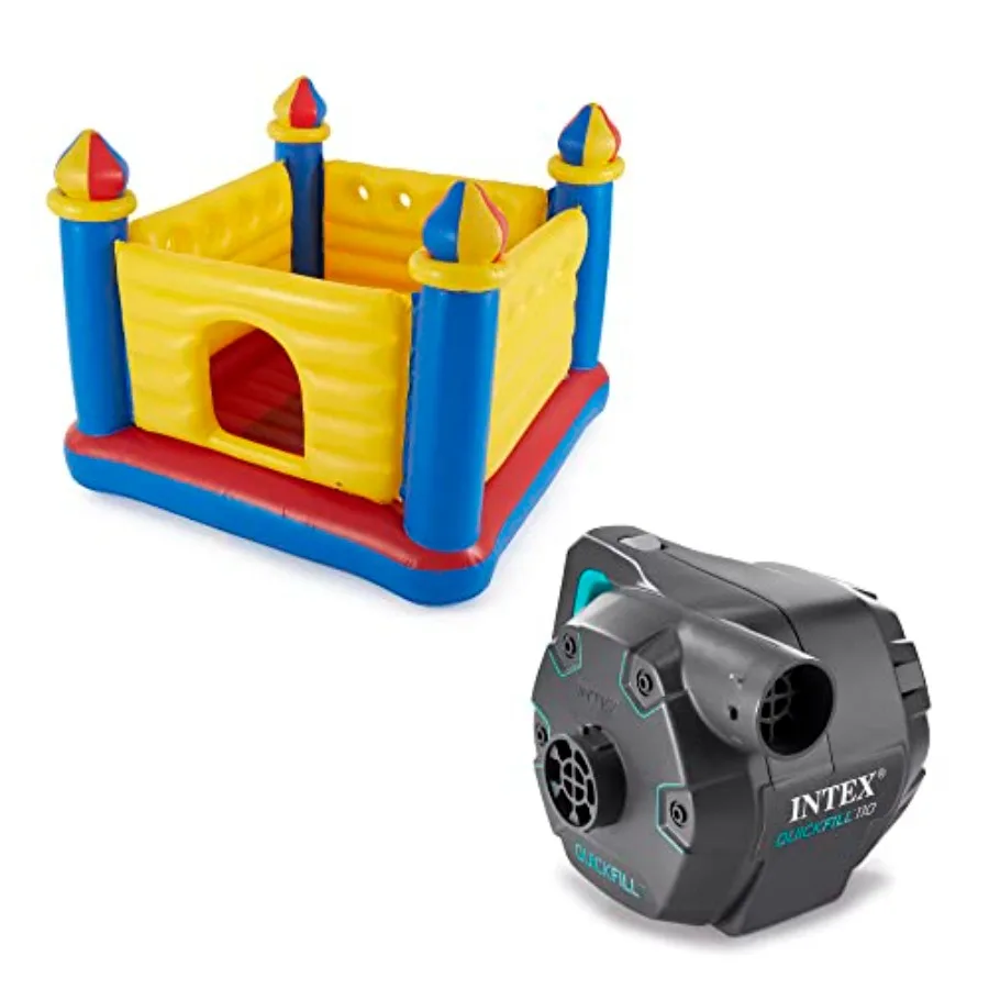 Quick Fill Electric Pump Inflatable Jump-O-Lene Ball Pit for indoor play areas PVC material blue and yellow fast inflation and
Quick Fill Electric Pump Inflatable Jump-O-Lene Ball Pit for indoor play areas PVC material blue and yellow fast inflation and