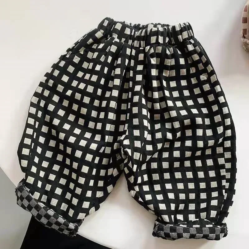 Boys Casual Pants Long Trousers Cotton 2025 Plaid Spring Autumn Baby's Kids Pants High Quality Children's Clothing
Boys Casual Pants Long Trousers Cotton 2025 Plaid Spring Autumn Baby's Kids Pants High Quality Children's Clothing