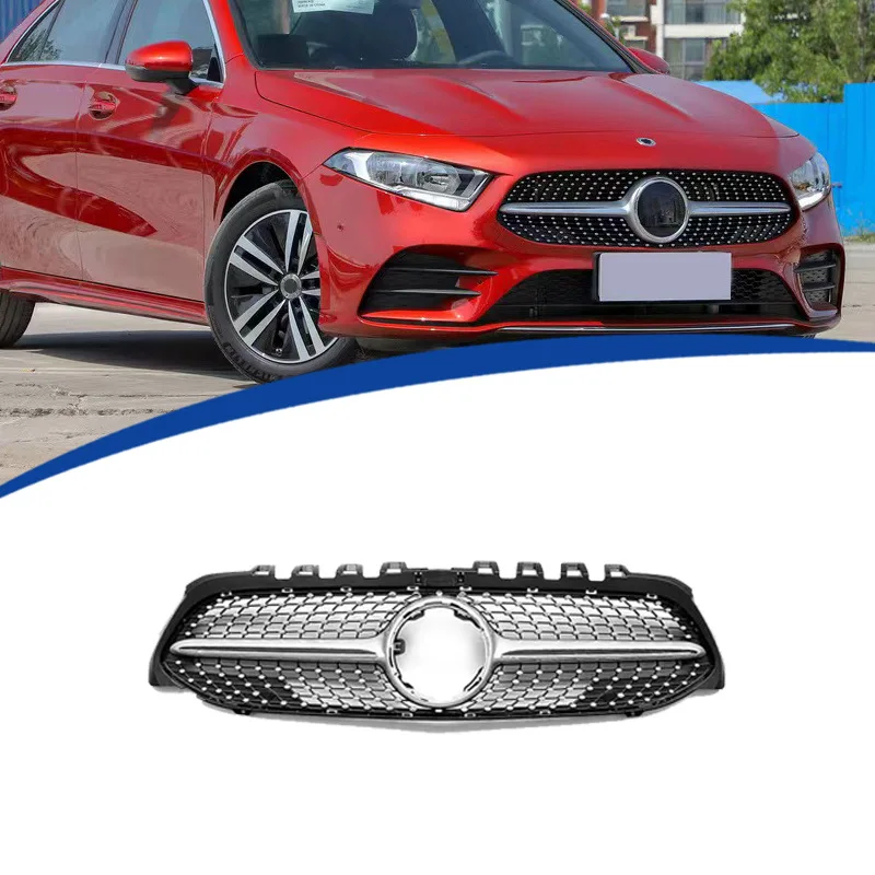 Для Mercedes-Benz A-класса W177 2019-2022 годов: глянцевый черный комплект обвеса с решеткой радиатора в стиле Star Racing
Для Mercedes-Benz A-класса W177 2019-2022 годов: глянцевый черный комплект обвеса с решеткой радиатора в стиле Star Racing