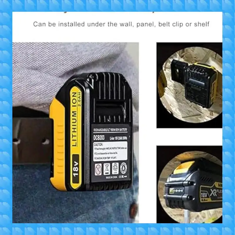 Держатели инструментов и держатель аккумулятора для Dewalt 20 В, настенное крепление, вешалка, аккумуляторная дрель, полка для хранения инструментов для Milwaukee M18, простая установка
Держатели инструментов и держатель аккумулятора для Dewalt 20 В, настенное крепление, вешалка, аккумуляторная дрель, полка для хранения инструментов для Milwaukee M18, простая установка