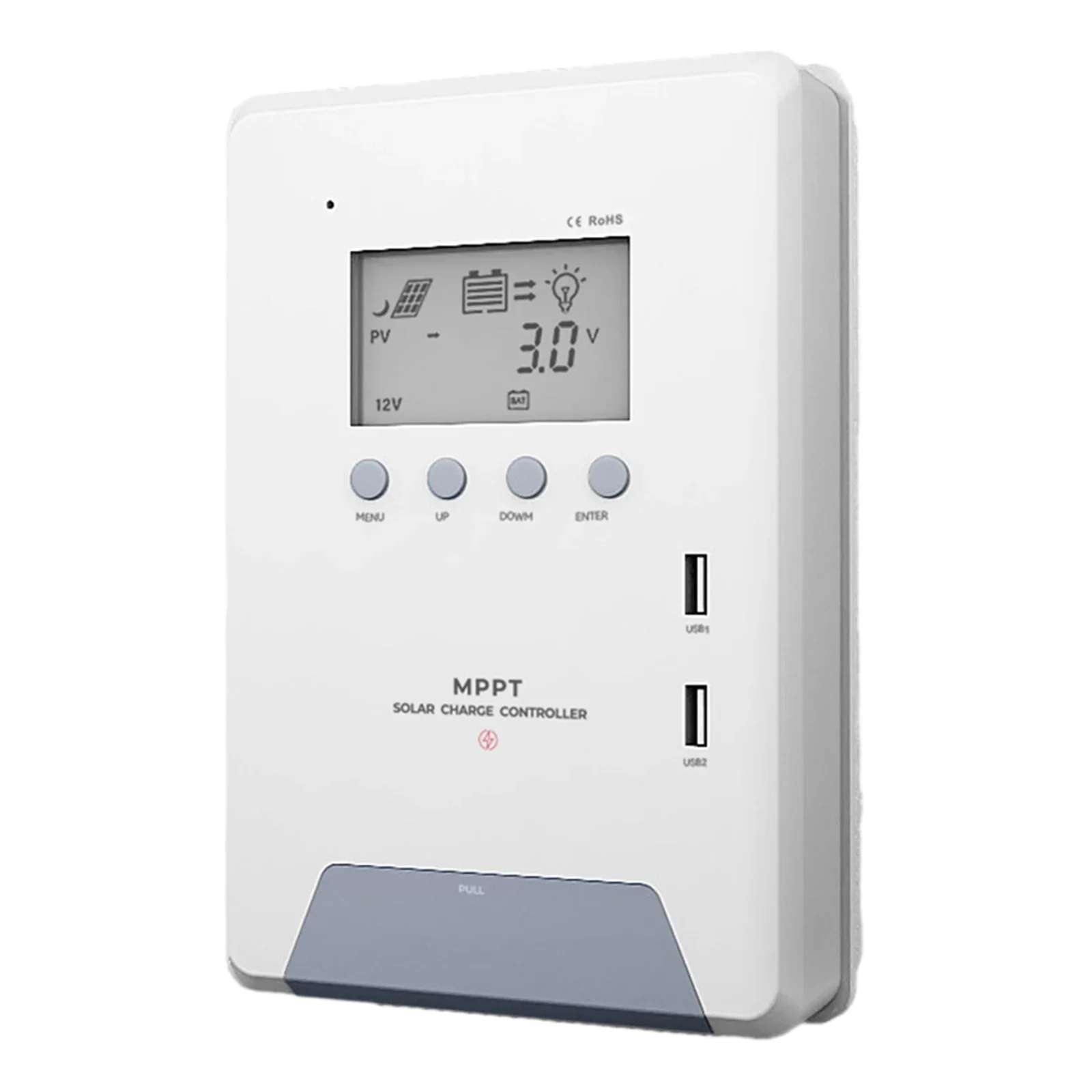1x Solar Controller 800W (12V) 1600W (24V) 3200W (48V) For-MPPT For-Solar Controller Photovoltaic Charging 60A Home Intelligent
1x Solar Controller 800W (12V) 1600W (24V) 3200W (48V) For-MPPT For-Solar Controller Photovoltaic Charging 60A Home Intelligent
