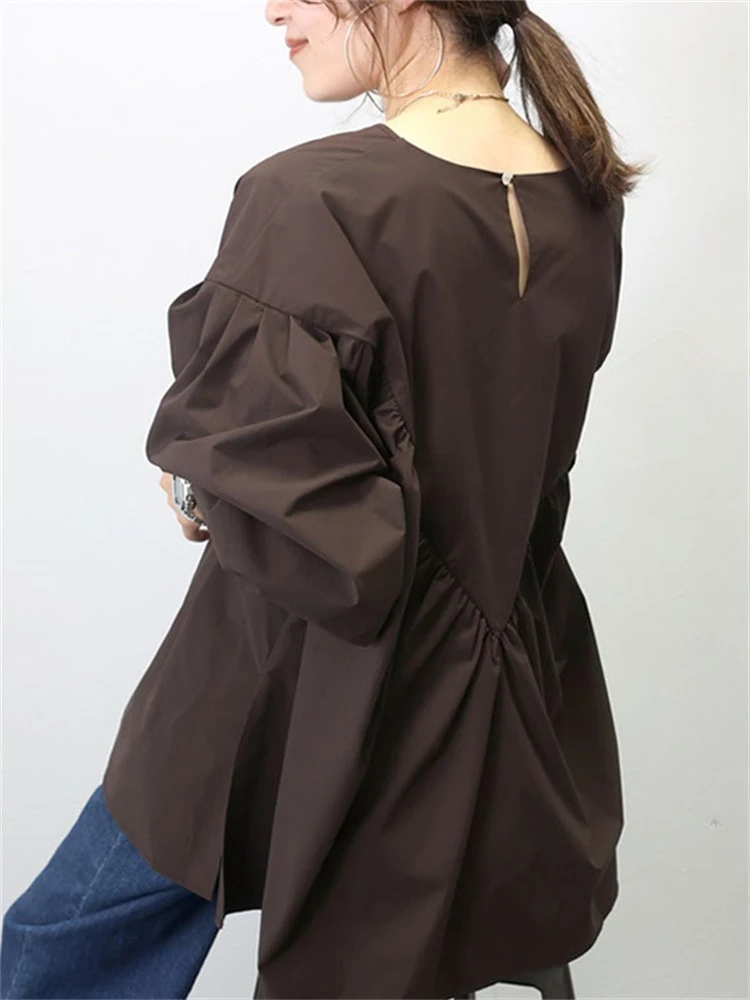 Summer Women Blouse Spring Shirt Female Woman Blouse Maxi Blusas Chiffon Casual Elegant Vintage Long Sleeve Oversize Loose White
Summer Women Blouse Spring Shirt Female Woman Blouse Maxi Blusas Chiffon Casual Elegant Vintage Long Sleeve Oversize Loose White