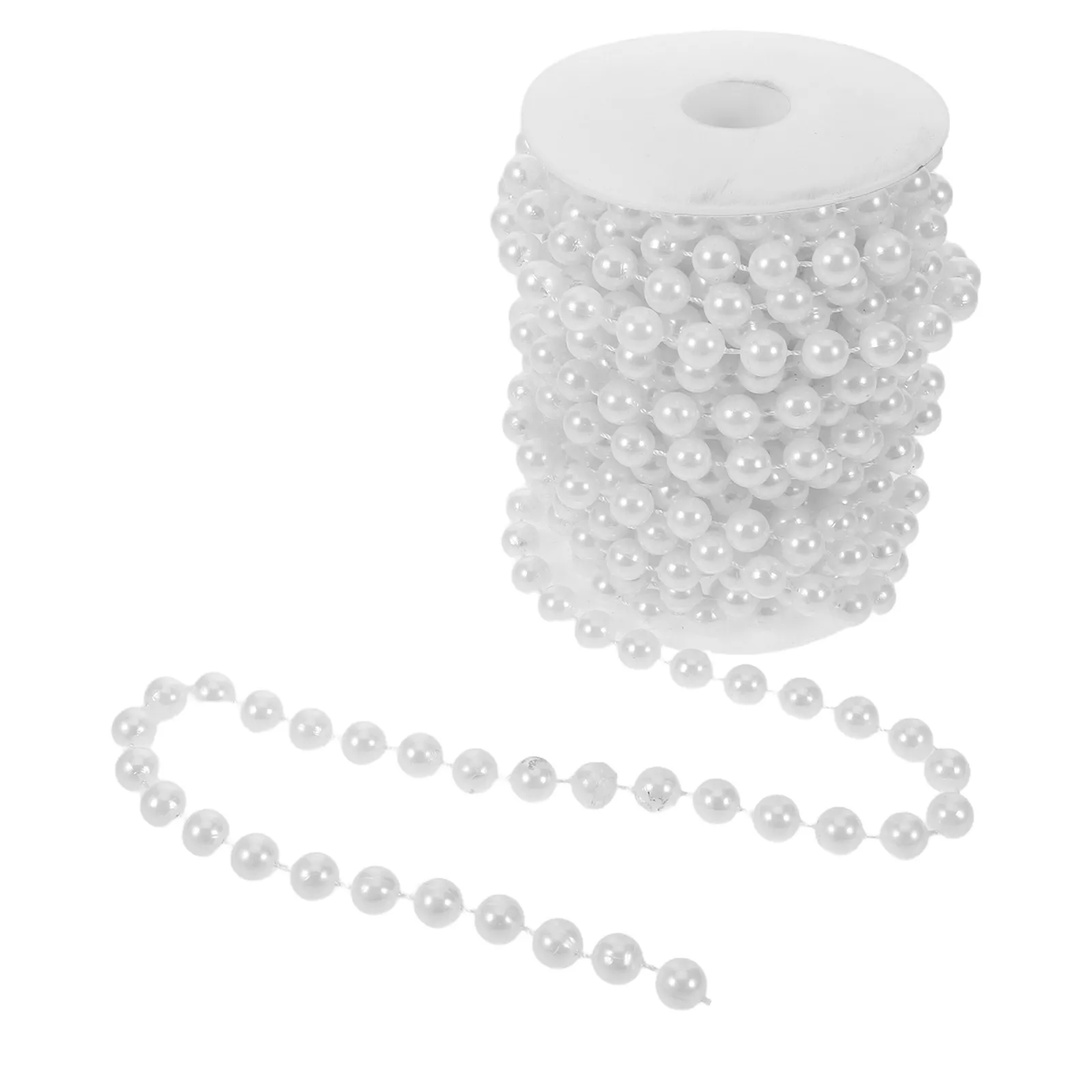 10M Decorative Faux Pearl Bead Strand Garland for DIY Craft Jewelry Making Wedding Pearls Decor Party Backgrounds Artificial
10M Decorative Faux Pearl Bead Strand Garland for DIY Craft Jewelry Making Wedding Pearls Decor Party Backgrounds Artificial