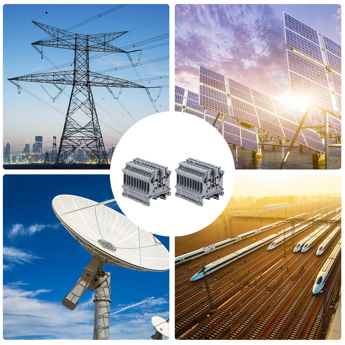 20 pcs Mount Terminal Block Full Retardant Screw Wire Connector Electrical Connector Equipment
20 pcs Mount Terminal Block Full Retardant Screw Wire Connector Electrical Connector Equipment