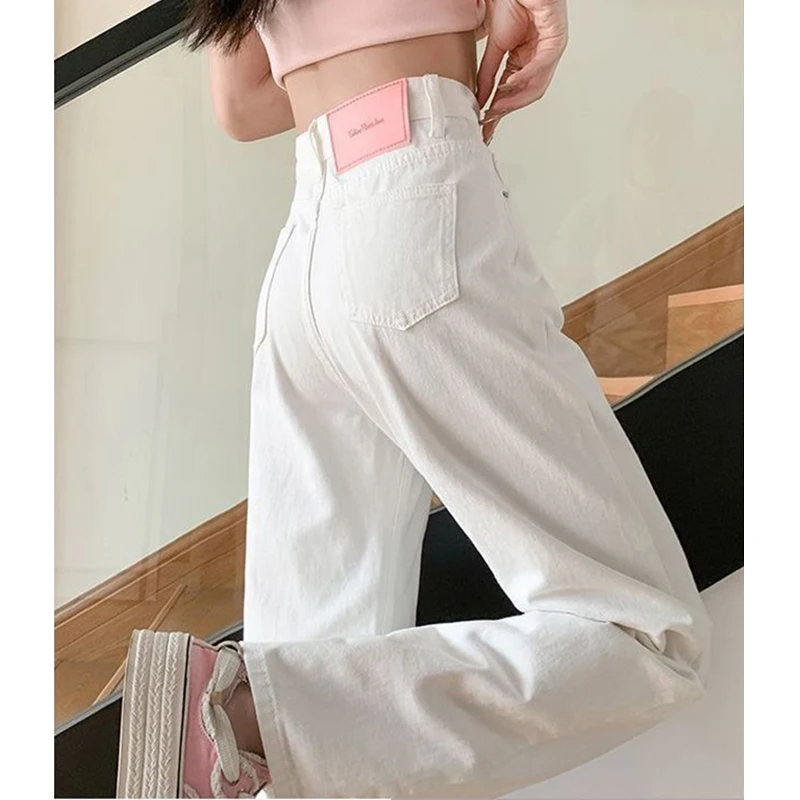 Hot Sale Girls Classic Straight Leg Jeans Lady Chic High Waist Denim Trousers Women Daily Comfortable Commute Pants
Hot Sale Girls Classic Straight Leg Jeans Lady Chic High Waist Denim Trousers Women Daily Comfortable Commute Pants