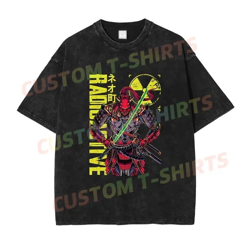 2024 Summer Vintage Cotton Washed Samurai T-shirt Black By Neomachi Loose T Shirts Men Y2K Hip Hop Top Tee
2024 Summer Vintage Cotton Washed Samurai T-shirt Black By Neomachi Loose T Shirts Men Y2K Hip Hop Top Tee