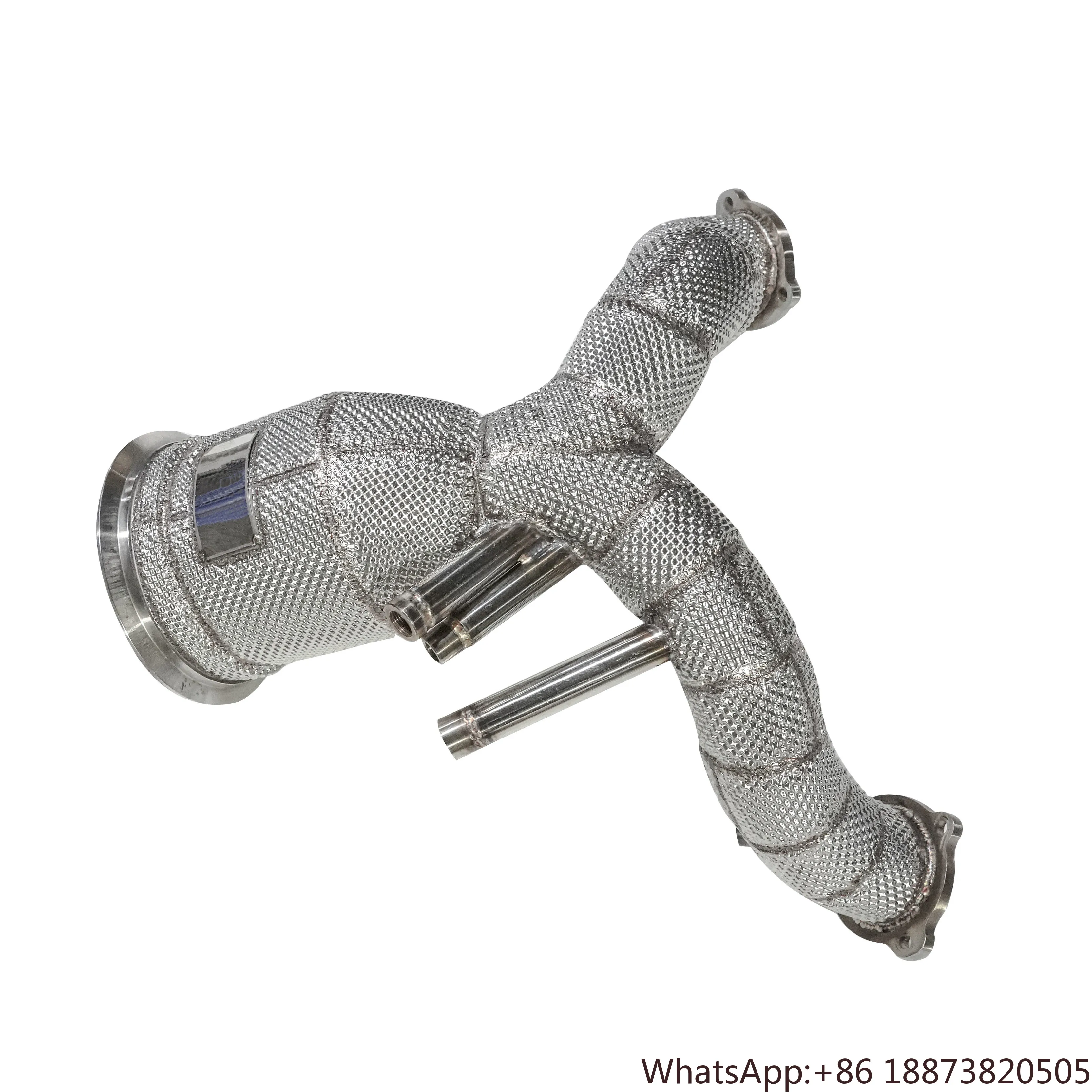 ODM Upgrade Racing Exhaust for Cayenne 9Y0 3.0T V6 2019- Catted Downpipe
ODM Upgrade Racing Exhaust for Cayenne 9Y0 3.0T V6 2019- Catted Downpipe