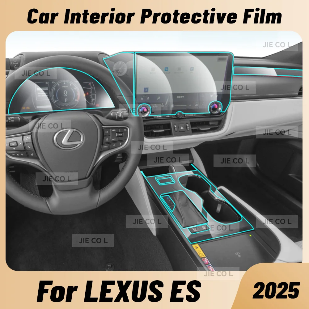 For LEXUS ES 2025 Anti-scratch Car Interior Transparent TPU Film Center Console Dashboard Navigation Protector Sticker
For LEXUS ES 2025 Anti-scratch Car Interior Transparent TPU Film Center Console Dashboard Navigation Protector Sticker