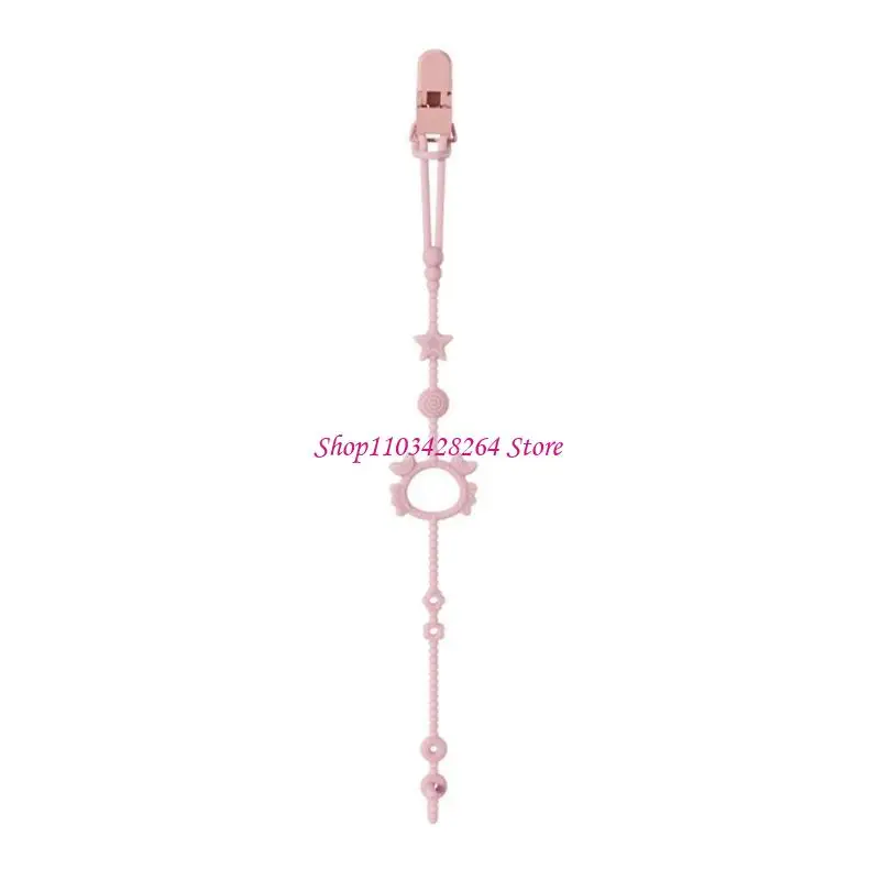 Baby Silicone Pacifier Clip Chain Adjustable Pacifier Strap Stretchable Safety Bottle Hanging Lanyard Strap Anti Drop
Baby Silicone Pacifier Clip Chain Adjustable Pacifier Strap Stretchable Safety Bottle Hanging Lanyard Strap Anti Drop