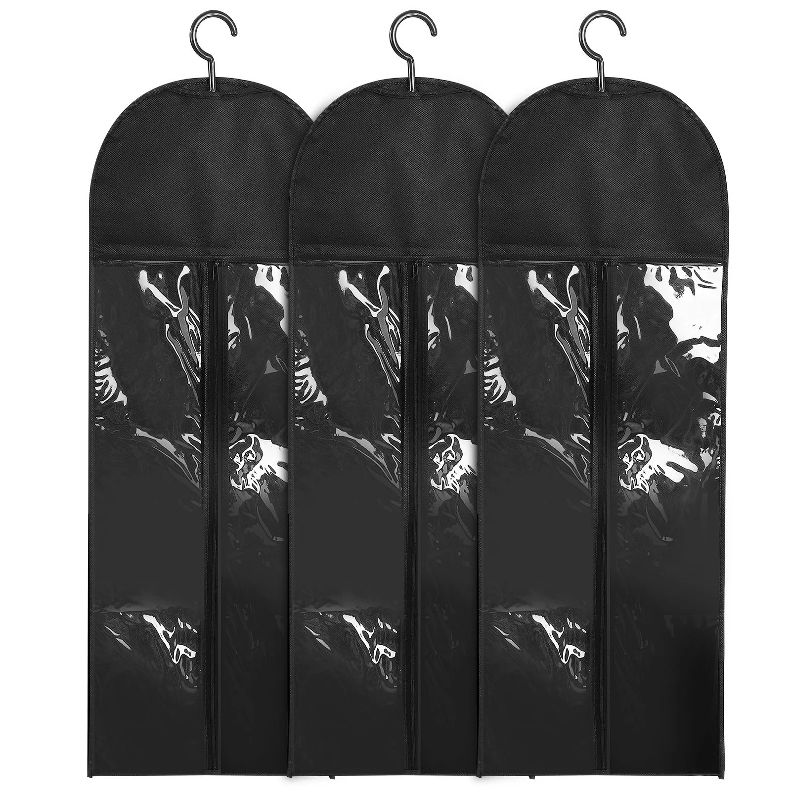 3 set Hair Extension Storage Bag Travel-Friendly Foldable Lightweight Organizer with Hanger Zipper Closure Clear for Women
3 set Hair Extension Storage Bag Travel-Friendly Foldable Lightweight Organizer with Hanger Zipper Closure Clear for Women