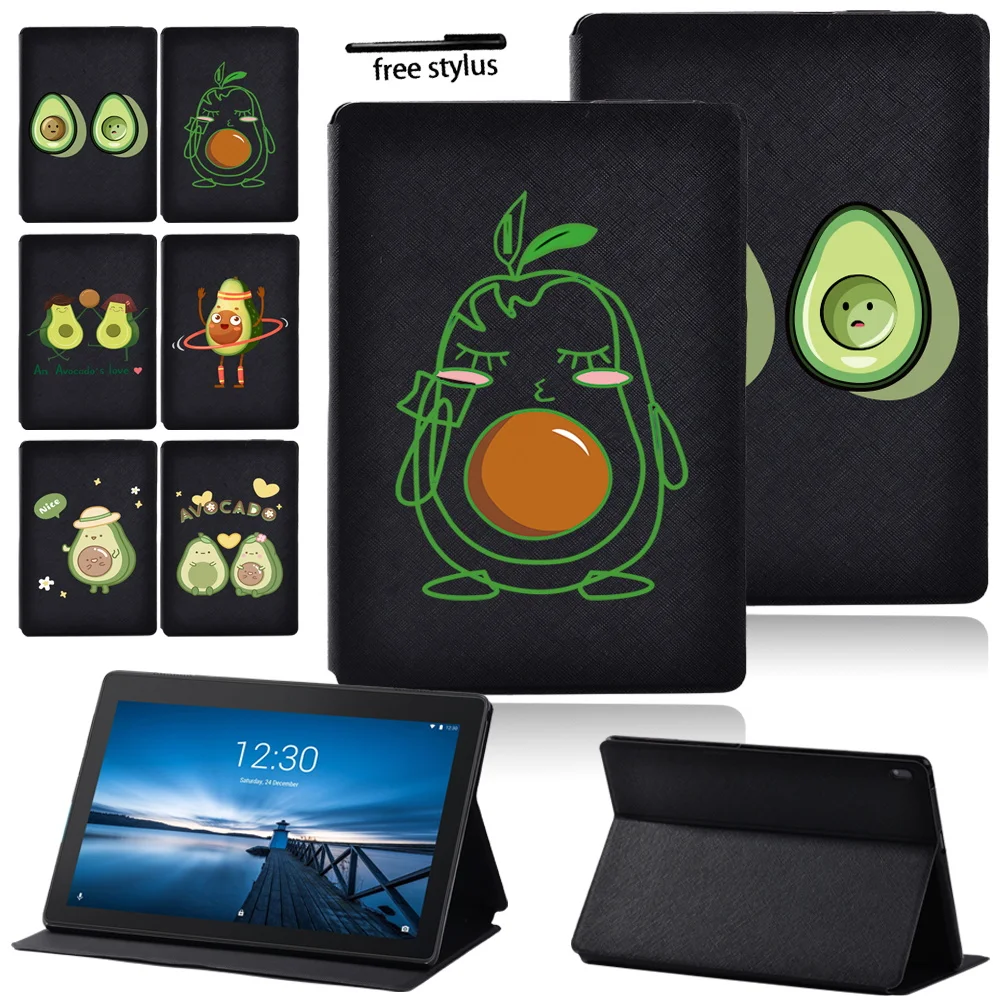 For Lenovo Tab( M10/E10) 10.1 Inch New Tablet Case for Lenovo Smart Tab M10 FHD Plus Anti-Dust Avocado Folding Cover Case + Pen
For Lenovo Tab( M10/E10) 10.1 Inch New Tablet Case for Lenovo Smart Tab M10 FHD Plus Anti-Dust Avocado Folding Cover Case + Pen