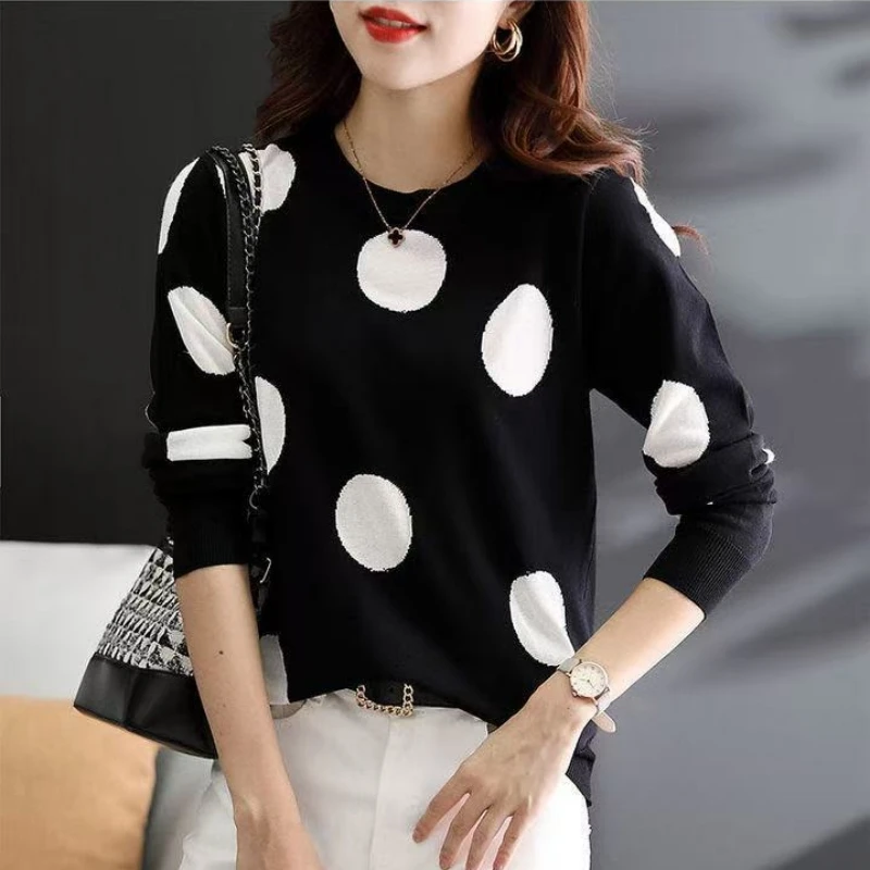2025 Women's Crew Neck Knitwear Wool Blend Top Versatile Commute Lazy Style Autumn Winter New Arrival
2025 Women's Crew Neck Knitwear Wool Blend Top Versatile Commute Lazy Style Autumn Winter New Arrival