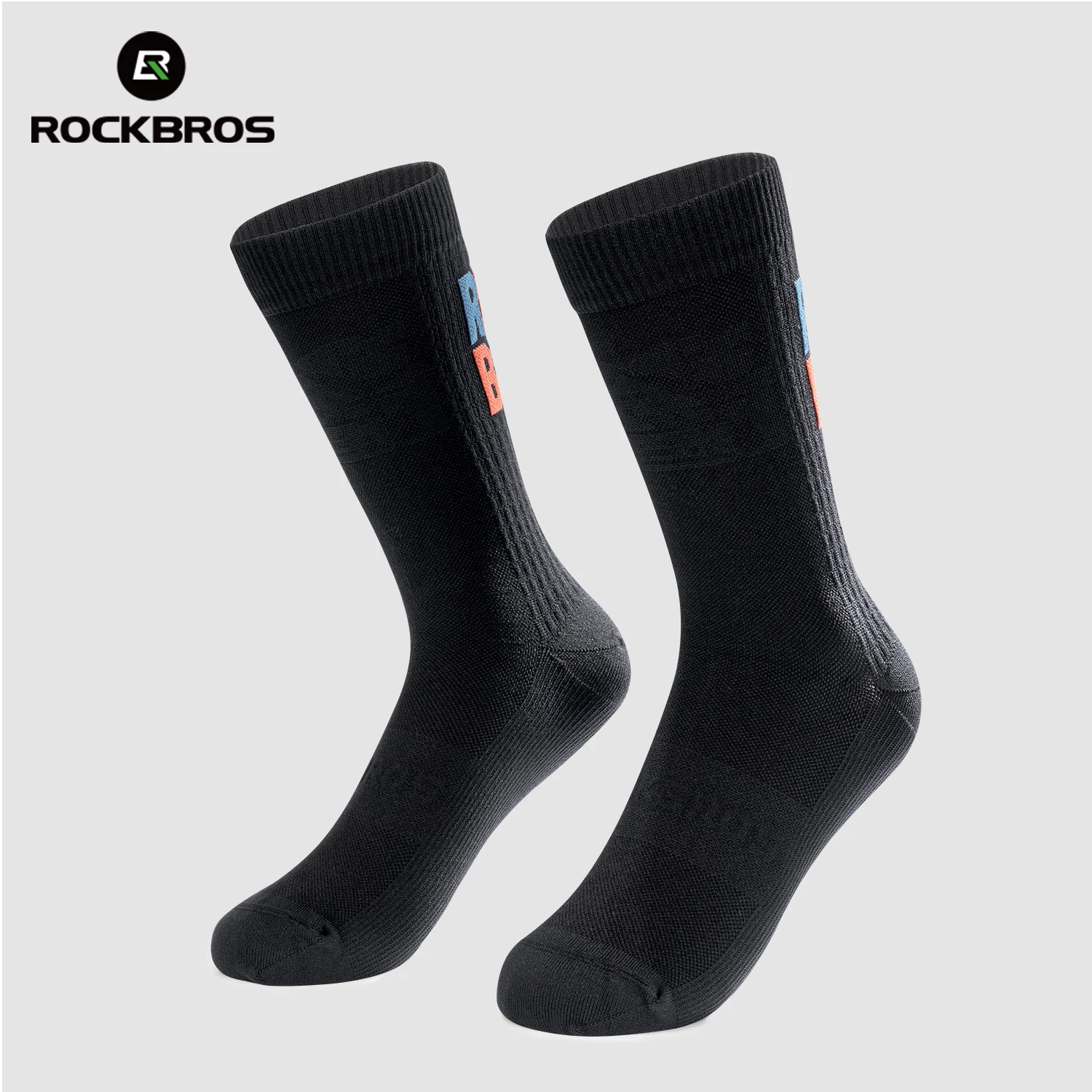 ROCKBROS Cycling Socks High Elastic Edging Soft Comfortable 5A antibacterial Sport Socks with Color LOGO Shock Absorption Socks
ROCKBROS Cycling Socks High Elastic Edging Soft Comfortable 5A antibacterial Sport Socks with Color LOGO Shock Absorption Socks