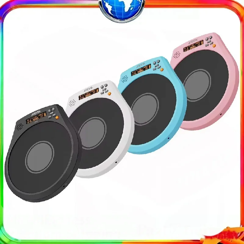 8-дюймовый перезаряжаемый электронный барабан, цифровой метроном, многофункциональный тренировочный барабан с обнаружением скорости для музыкантов
8-дюймовый перезаряжаемый электронный барабан, цифровой метроном, многофункциональный тренировочный барабан с обнаружением скорости для музыкантов