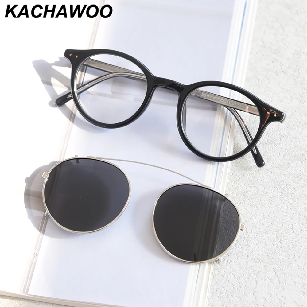 Солнцезащитные очки Kachawoo для мужчин и женщин, поляризационные круглые аксессуары в стиле ретро, с клипсой, черные, коричневые, TR90, для вождения, рыбалки
Солнцезащитные очки Kachawoo для мужчин и женщин, поляризационные круглые аксессуары в стиле ретро, с клипсой, черные, коричневые, TR90, для вождения, рыбалки