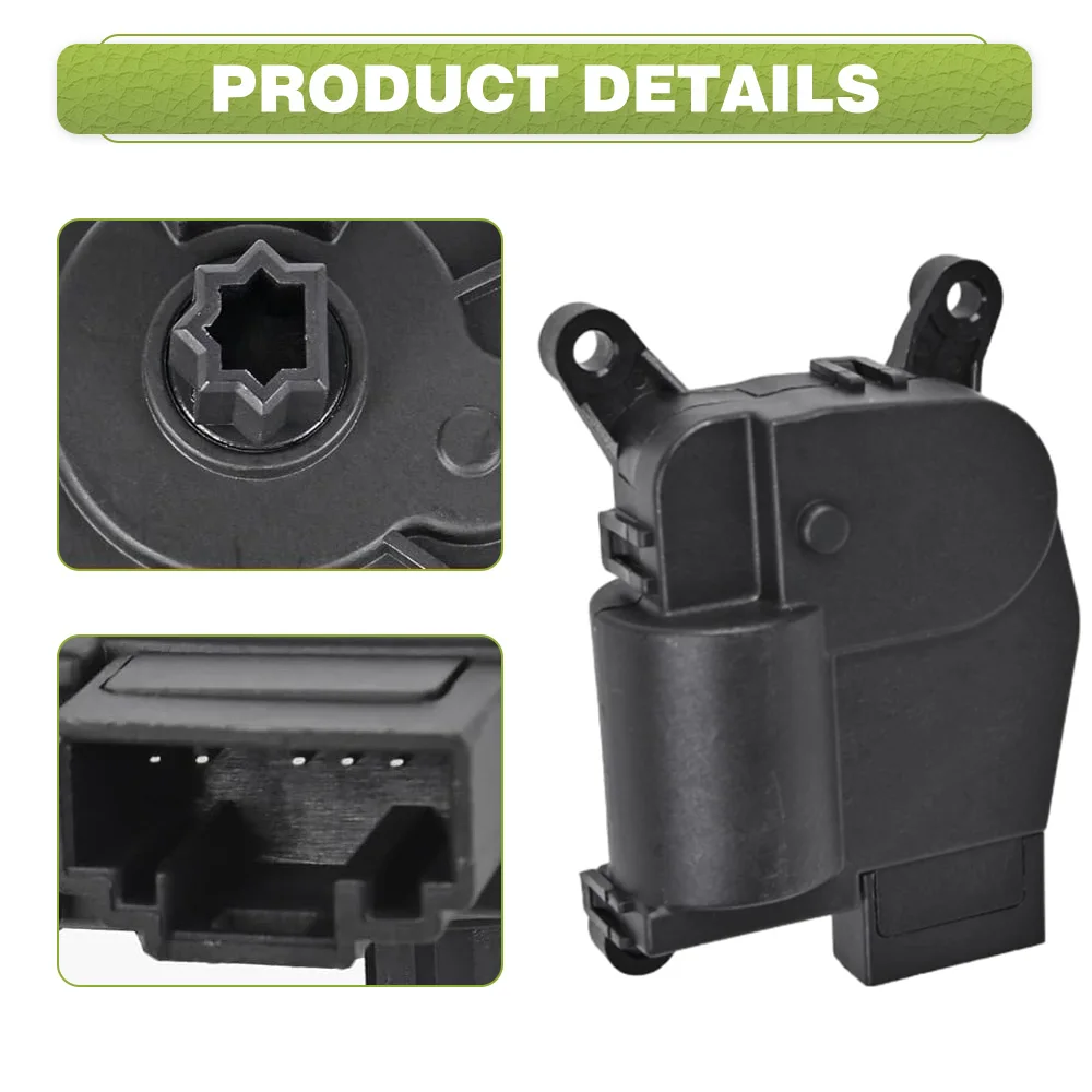 604-705 HVAC Heater Air Blend Door Actuator for Cadillac Escalade Chevrolet Silverado GMC Sierra 1500 2500 3500 Yukon 5pins
604-705 HVAC Heater Air Blend Door Actuator for Cadillac Escalade Chevrolet Silverado GMC Sierra 1500 2500 3500 Yukon 5pins