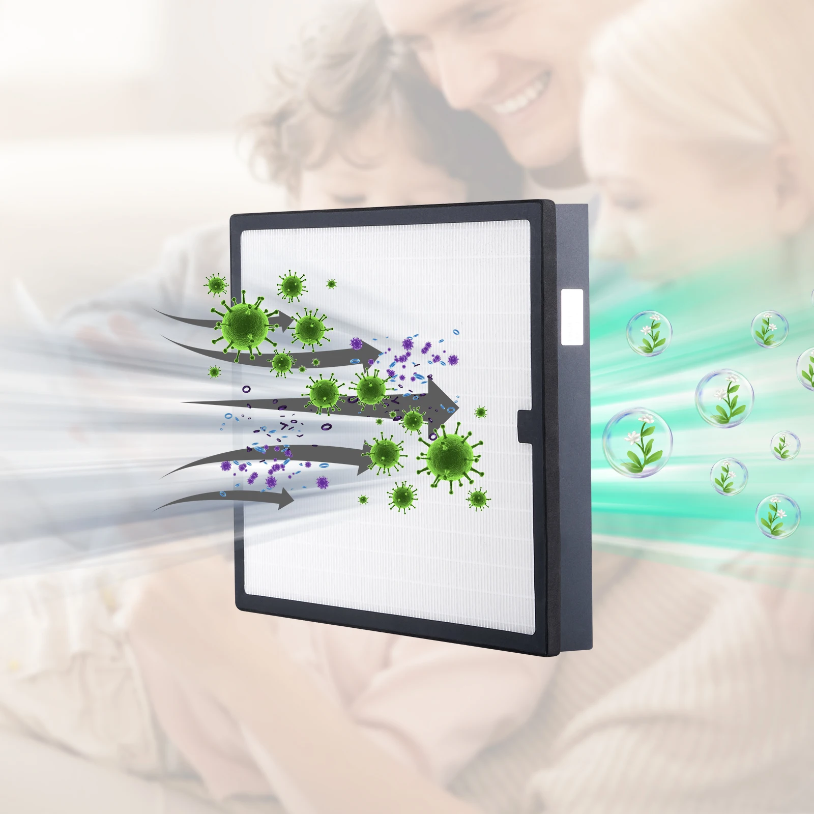 HEPA-фильтр для воздуха, 15,75'' x 15,75'', сменный, высокоэффективный, 3-ступенчатый, совместим с BlueDri и VEVOR
HEPA-фильтр для воздуха, 15,75'' x 15,75'', сменный, высокоэффективный, 3-ступенчатый, совместим с BlueDri и VEVOR