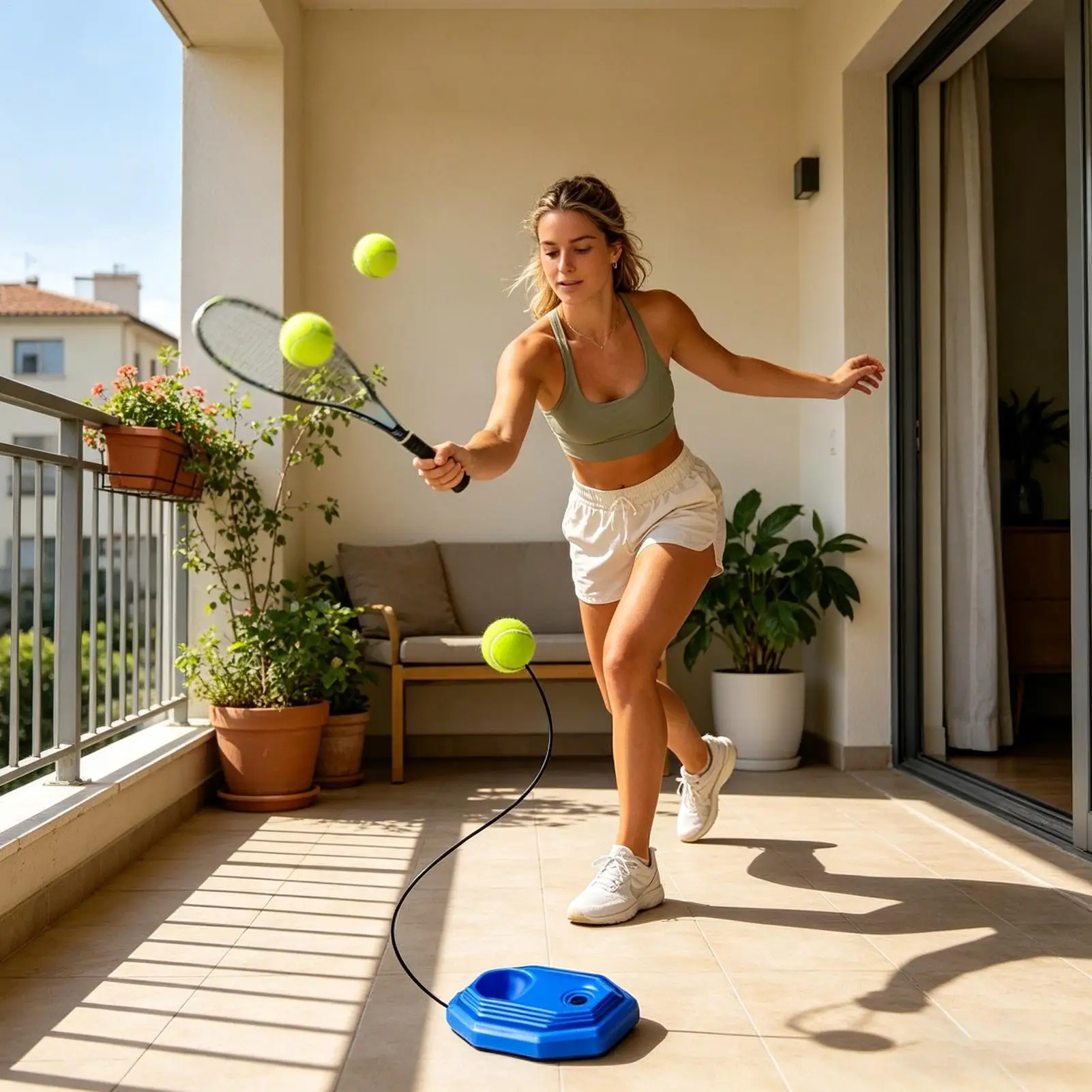Tennis Rebound Trainer Set Skill Improvement Swing Practice Gadget Indoor Outdoor Tennis Rebounder For Beginners Enthusiasts
Tennis Rebound Trainer Set Skill Improvement Swing Practice Gadget Indoor Outdoor Tennis Rebounder For Beginners Enthusiasts