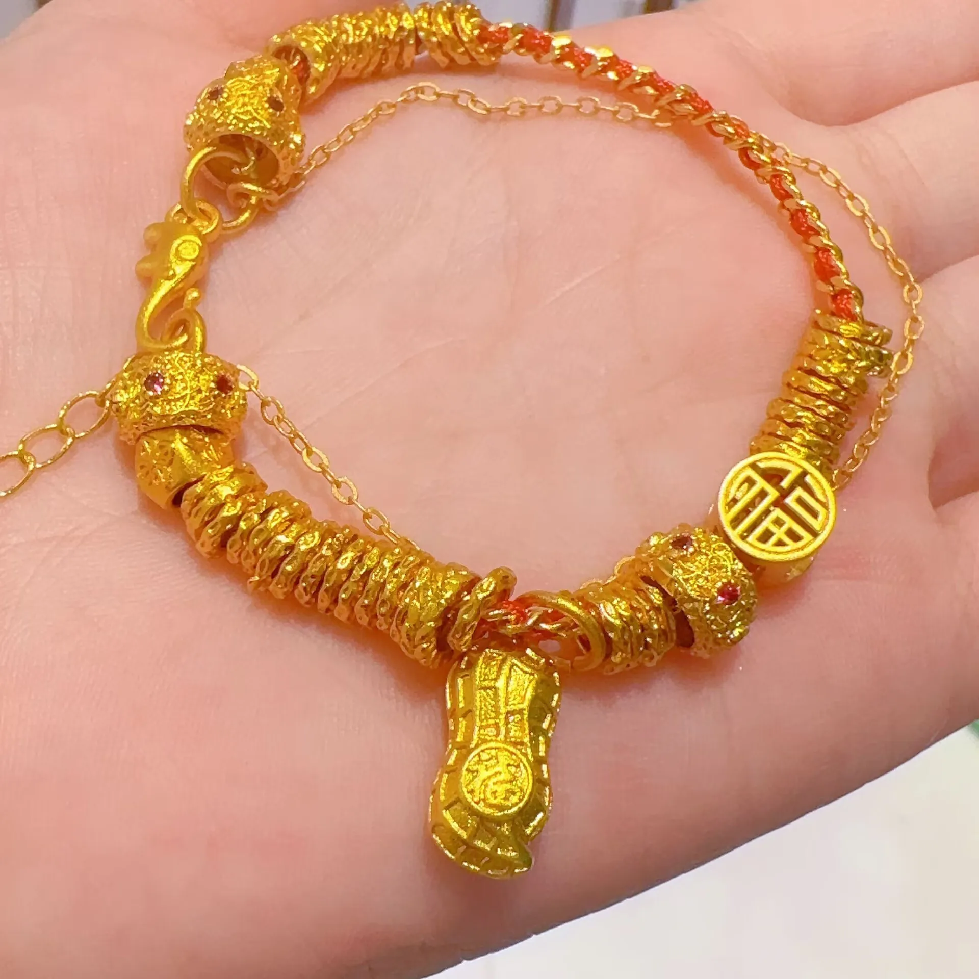 Plated Real Strong Retention Sand Gold And Lucky Characters Good Thing Happened Peanut Plate Wrapped New Chinese Red Girls Gift
Plated Real Strong Retention Sand Gold And Lucky Characters Good Thing Happened Peanut Plate Wrapped New Chinese Red Girls Gift