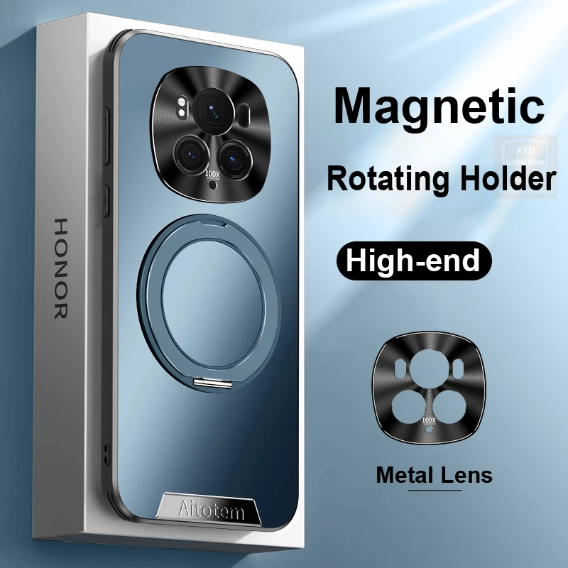 High end Brand Case For Honor Magic6 Pro Magic 6 Magnetic Holder Phone Case For Honor Magic 6 Pro Cover Shell Stand Matte Skin
High end Brand Case For Honor Magic6 Pro Magic 6 Magnetic Holder Phone Case For Honor Magic 6 Pro Cover Shell Stand Matte Skin