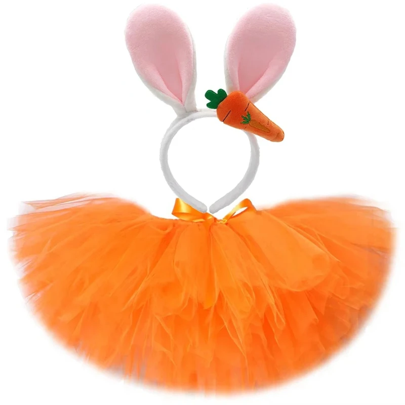 Bunny Tutu Skirt Outfit for Baby Girls Animal Rabbit Ballet Tutus with Ears Hairbow for Kids Toddler Easter Holiday Costumes
Bunny Tutu Skirt Outfit for Baby Girls Animal Rabbit Ballet Tutus with Ears Hairbow for Kids Toddler Easter Holiday Costumes