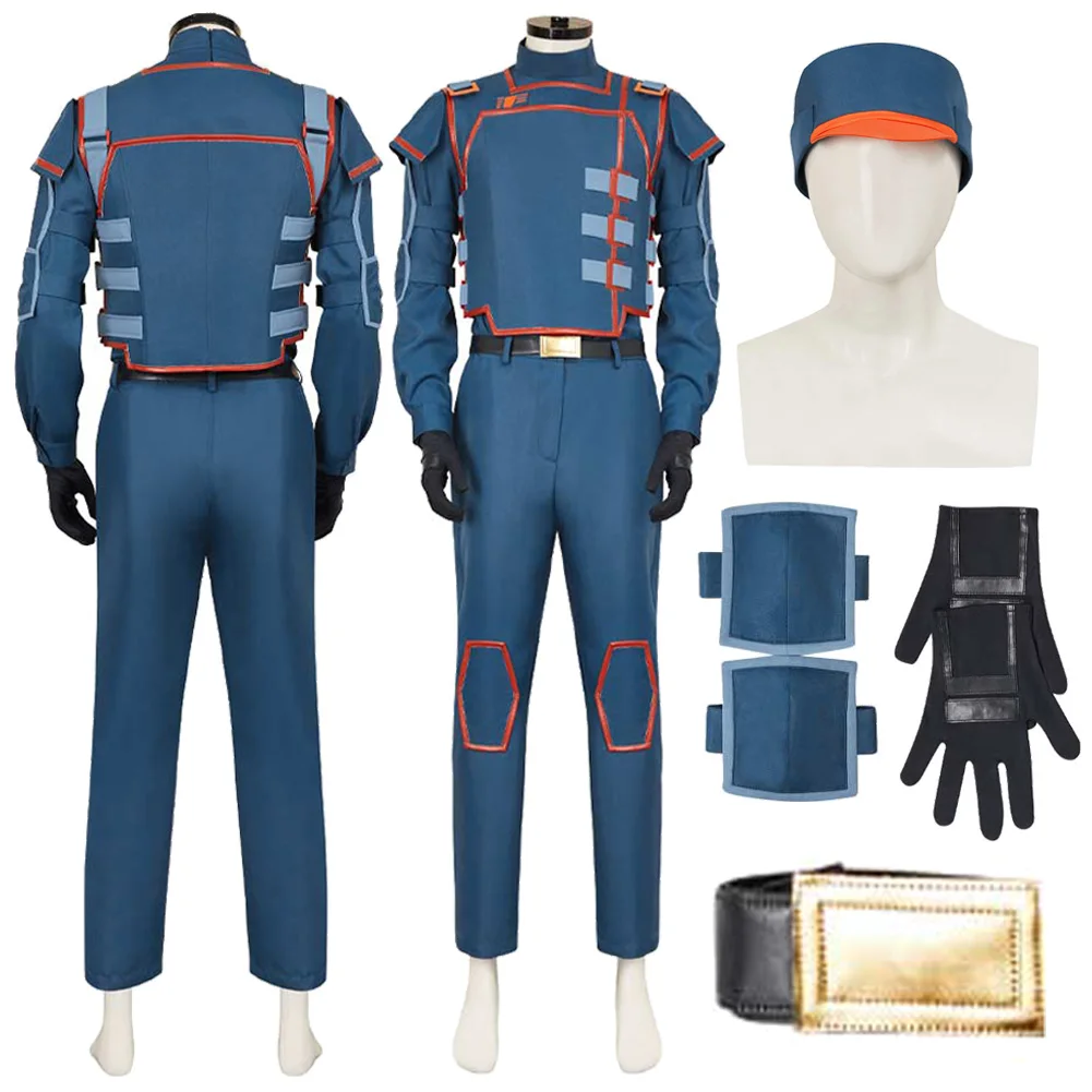 2025 TV Space Battle Andor Syril Karn Blue Cosplay Costume Outfits Halloween Carnival Party Disguise Suit For Men Male Adults
2025 TV Space Battle Andor Syril Karn Blue Cosplay Costume Outfits Halloween Carnival Party Disguise Suit For Men Male Adults