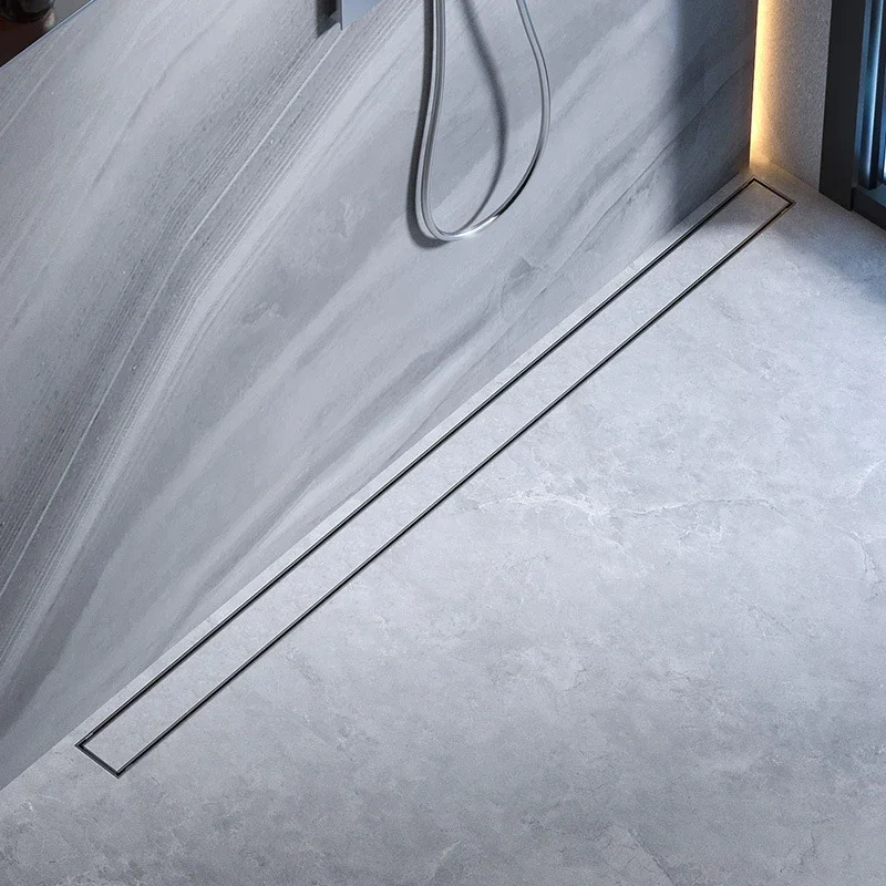 Invisible Floor Drain 304 Stainless Steel Bathroom Floor Drain 20-120CM Square Waste Filter Drainage Anti-odor Shower Drain
Invisible Floor Drain 304 Stainless Steel Bathroom Floor Drain 20-120CM Square Waste Filter Drainage Anti-odor Shower Drain
