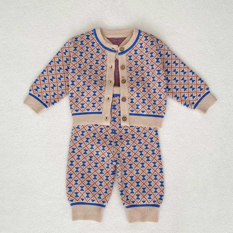 2024 New Spring Infant Baby Girl Knitting Clothes Set Long Sleeved Cardigan Coat+Jumpsuit Newborn Baby Girls Clothing Suit
2024 New Spring Infant Baby Girl Knitting Clothes Set Long Sleeved Cardigan Coat+Jumpsuit Newborn Baby Girls Clothing Suit