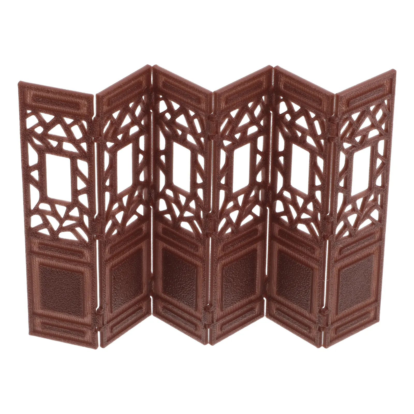 Mini Folding Screen Chinese Dollhouse Room Divider 1:20 Scale Oriental Vintage Art Folding Screen for DIY Scene Building
Mini Folding Screen Chinese Dollhouse Room Divider 1:20 Scale Oriental Vintage Art Folding Screen for DIY Scene Building