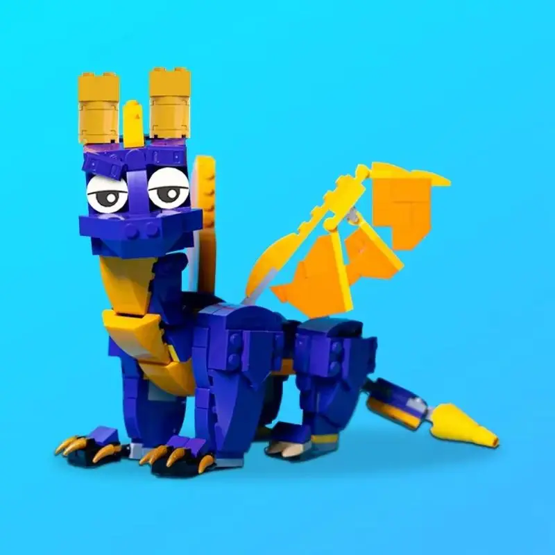 Gobricks MOC Spy the Dragon Building Blocks Model Popular Games Little Dragon Reignited Spyro Bricks Assembly Toys Kids Gifts
Gobricks MOC Spy the Dragon Building Blocks Model Popular Games Little Dragon Reignited Spyro Bricks Assembly Toys Kids Gifts