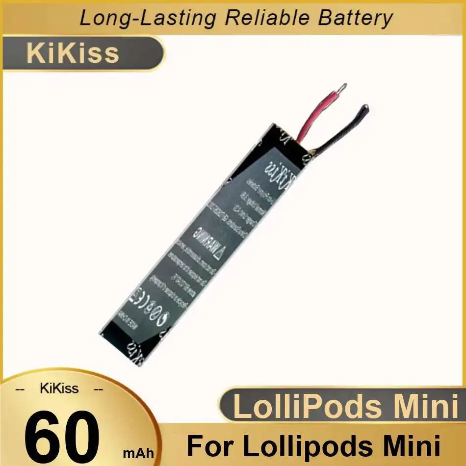 For Lollipods Mini High Capacity 60Mah True Wireless Bluetooth Headphones Battery
For Lollipods Mini High Capacity 60Mah True Wireless Bluetooth Headphones Battery