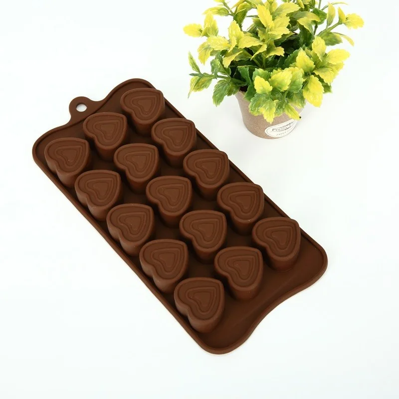 Heart-shaped Chocolate Molds Silicone Food Grade Non-stick Cake Baking Design Candy SILICON 3D Kitchen Gadget DIY
Heart-shaped Chocolate Molds Silicone Food Grade Non-stick Cake Baking Design Candy SILICON 3D Kitchen Gadget DIY