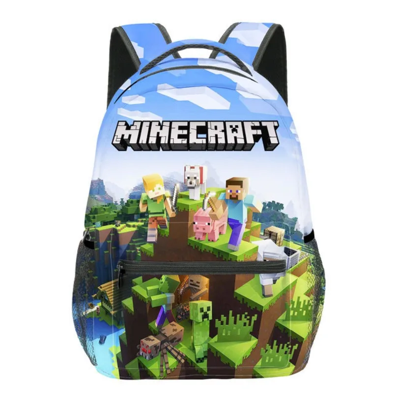New Game Minecrafts Series Backpack Cartoon Character Creativity Printing High-capacity Outdoor Backpack Boys Birthday Gift
New Game Minecrafts Series Backpack Cartoon Character Creativity Printing High-capacity Outdoor Backpack Boys Birthday Gift