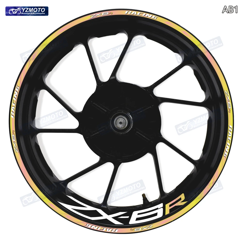 For ZX-6R ZX6R ZX 6R Motocycle Accessories Wheel Hub Sticker Front And Rear 17-inch Decal Reflective Rim Decoration Stickers
For ZX-6R ZX6R ZX 6R Motocycle Accessories Wheel Hub Sticker Front And Rear 17-inch Decal Reflective Rim Decoration Stickers