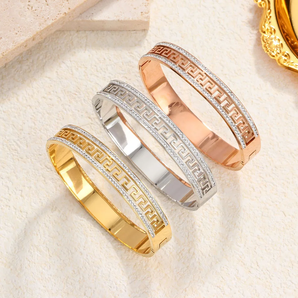Creative Mysterious Totem Titanium Steel Bracelets, Fashionable Wrist Jewelry, Wedding Party Accessories Birthday Gifts
Creative Mysterious Totem Titanium Steel Bracelets, Fashionable Wrist Jewelry, Wedding Party Accessories Birthday Gifts