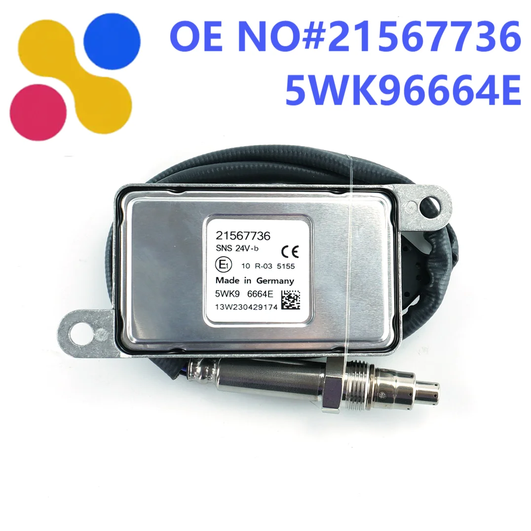 21567736 5WK96664E Новый азотовый кислородный датчик 5WK9 6664E Высококачественный датчик NOX для Volvo, оптовая продажа с фабрики, запчасти для грузовиков 24 В
21567736 5WK96664E Новый азотовый кислородный датчик 5WK9 6664E Высококачественный датчик NOX для Volvo, оптовая продажа с фабрики, запчасти для грузовиков 24 В