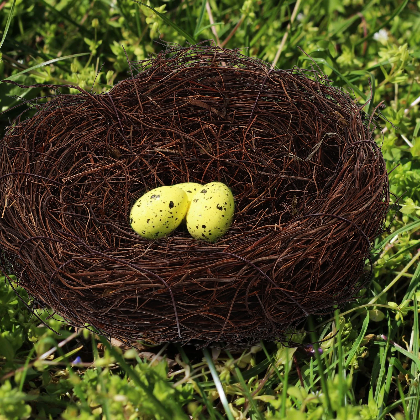 2 Pcs Artificial Rattan Bird Nest Decorations for Tree Vine Decorative Simulation
2 Pcs Artificial Rattan Bird Nest Decorations for Tree Vine Decorative Simulation