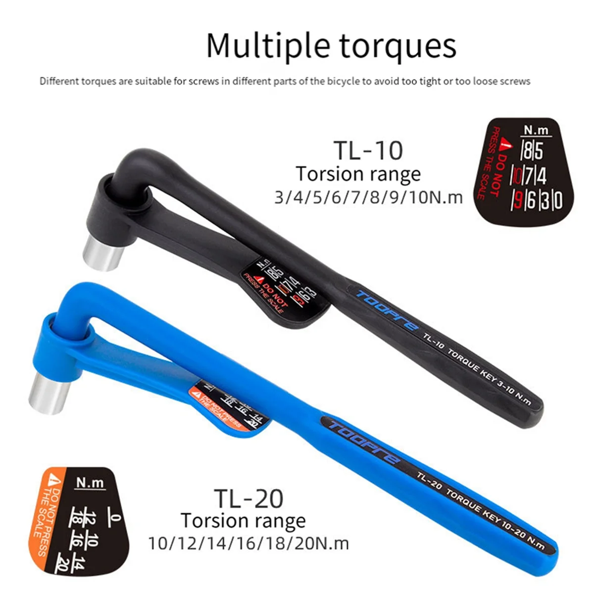 L71ATOOPRE Bicycle Portable Torque Wrench Inner Hexagon Set High Precision Torque Tool Set Bicycles Torque Wrench TL-10 Black
L71ATOOPRE Bicycle Portable Torque Wrench Inner Hexagon Set High Precision Torque Tool Set Bicycles Torque Wrench TL-10 Black