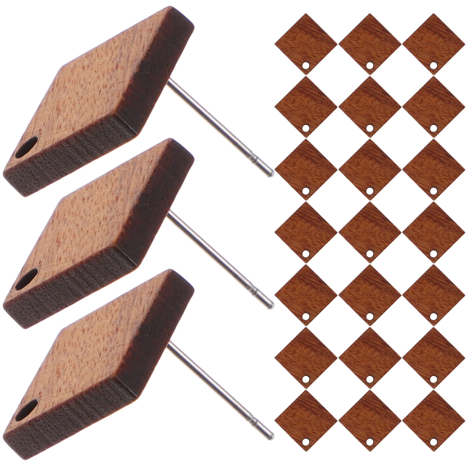 30 Pcs Geometric Wooden Ear Studs Earrings Decoration Dangle Fashion Creative Accessories Posts Barbell of The Lid
30 Pcs Geometric Wooden Ear Studs Earrings Decoration Dangle Fashion Creative Accessories Posts Barbell of The Lid