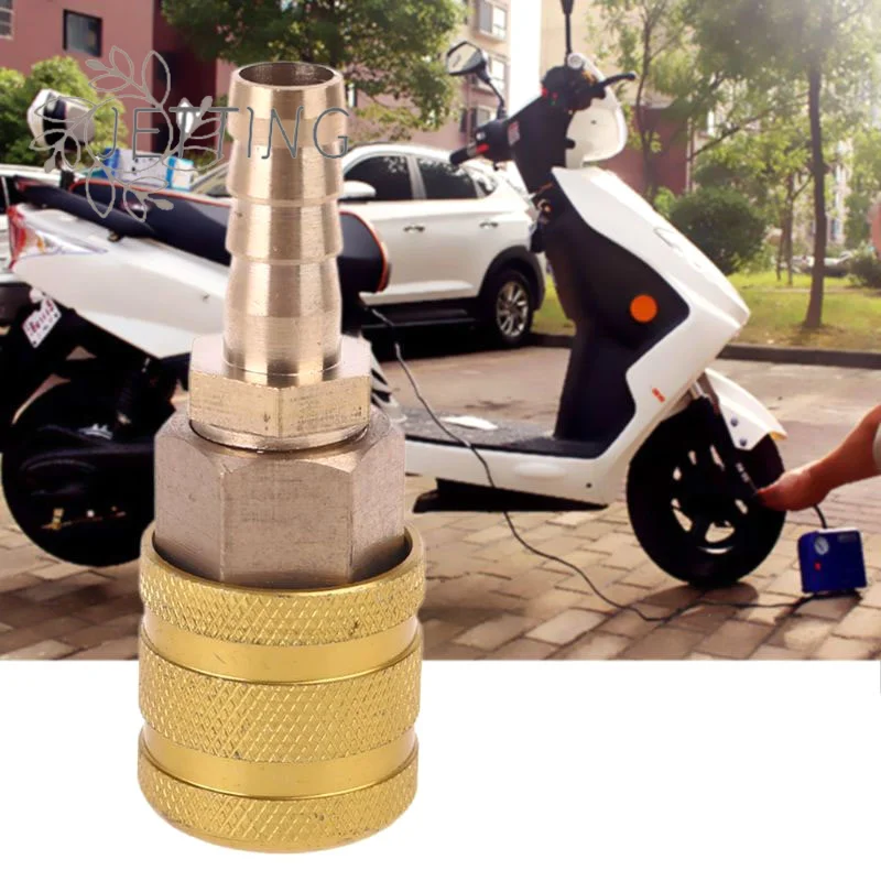 (SMTGDP11)6/8mm Car Tire Valve Clip Pump Nozzle Clamp Solid Brass Connector Bicycle Motorcycle Tire Air Chuck Inflator Pump Adap
(SMTGDP11)6/8mm Car Tire Valve Clip Pump Nozzle Clamp Solid Brass Connector Bicycle Motorcycle Tire Air Chuck Inflator Pump Adap