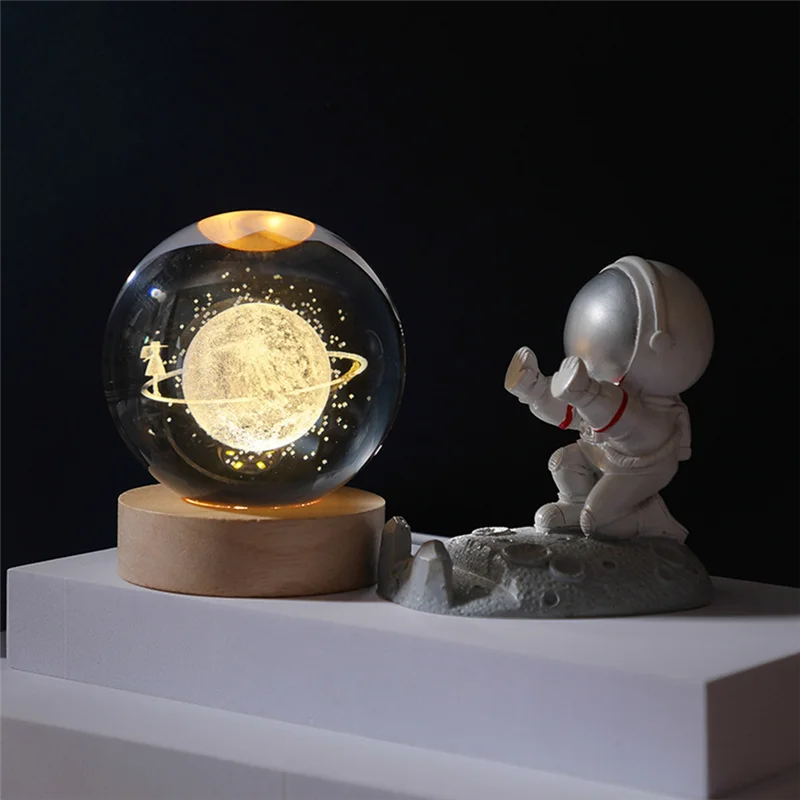 【MEET】Galaxy Ball LED Night Light 3D Engraved Starry Glass Sphere Lamp With Wooden Base Home Decor Gift For Women And Girls
【MEET】Galaxy Ball LED Night Light 3D Engraved Starry Glass Sphere Lamp With Wooden Base Home Decor Gift For Women And Girls