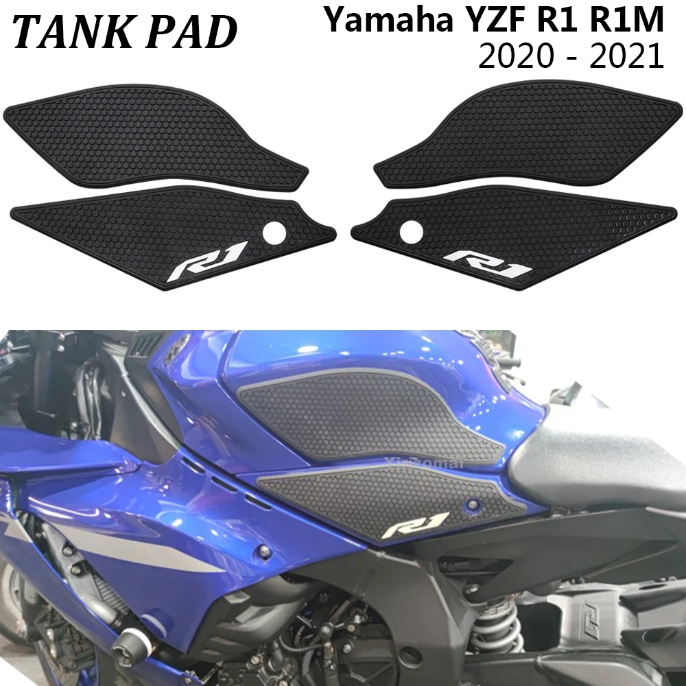Motorcycle side fuel tank pad For Yamaha YZF R1 R1M YZFR1 2020 - 2021 Sticker Decal Gas Knee Stickers Anti Slip Traction Pad
Motorcycle side fuel tank pad For Yamaha YZF R1 R1M YZFR1 2020 - 2021 Sticker Decal Gas Knee Stickers Anti Slip Traction Pad