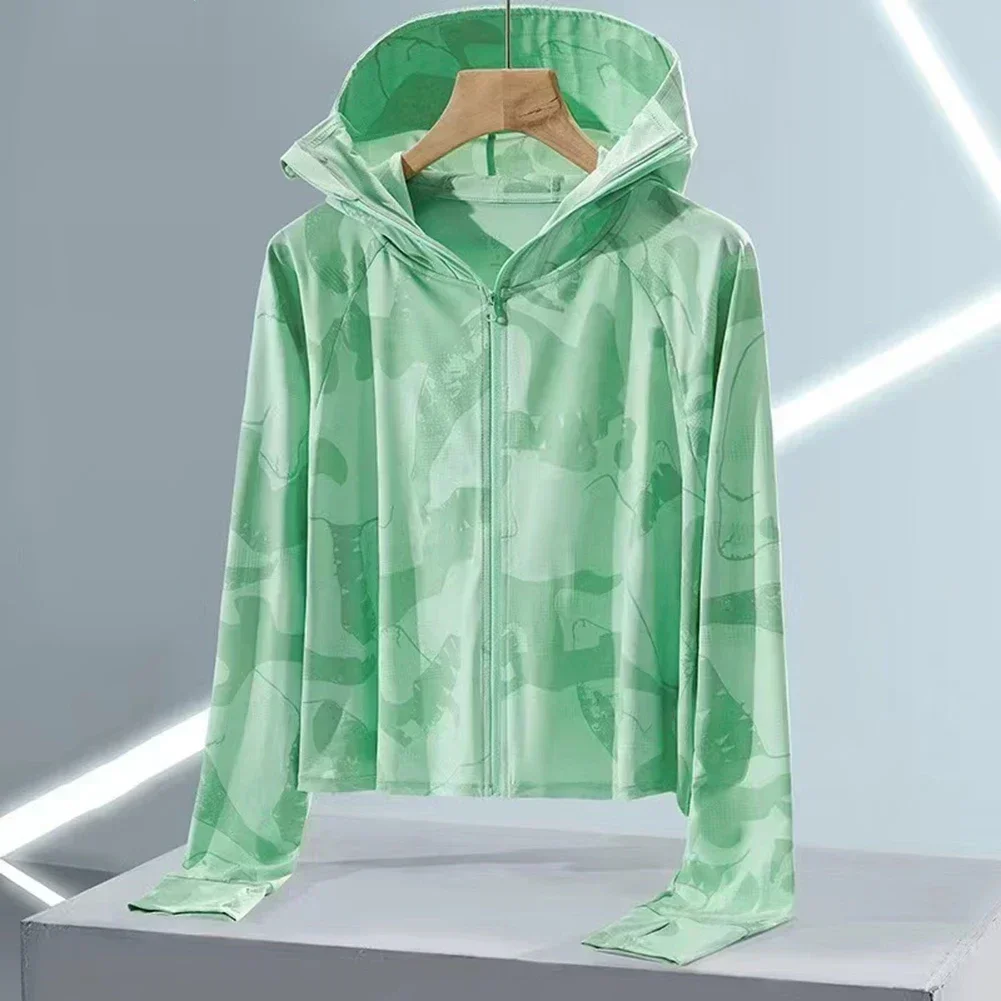 Coat Women's Coat Birthday Present Brand New Breathable Coat Color Hooded Ice Jacket Protection Summer Fashion
Coat Women's Coat Birthday Present Brand New Breathable Coat Color Hooded Ice Jacket Protection Summer Fashion