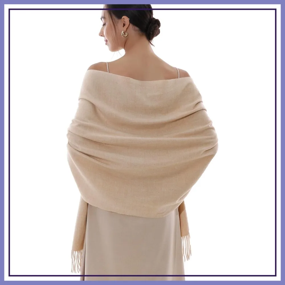 Winter Scarves for Women Pashmina Shawls Wraps for Evening Dresses Large Warm Soft Scarves
Winter Scarves for Women Pashmina Shawls Wraps for Evening Dresses Large Warm Soft Scarves