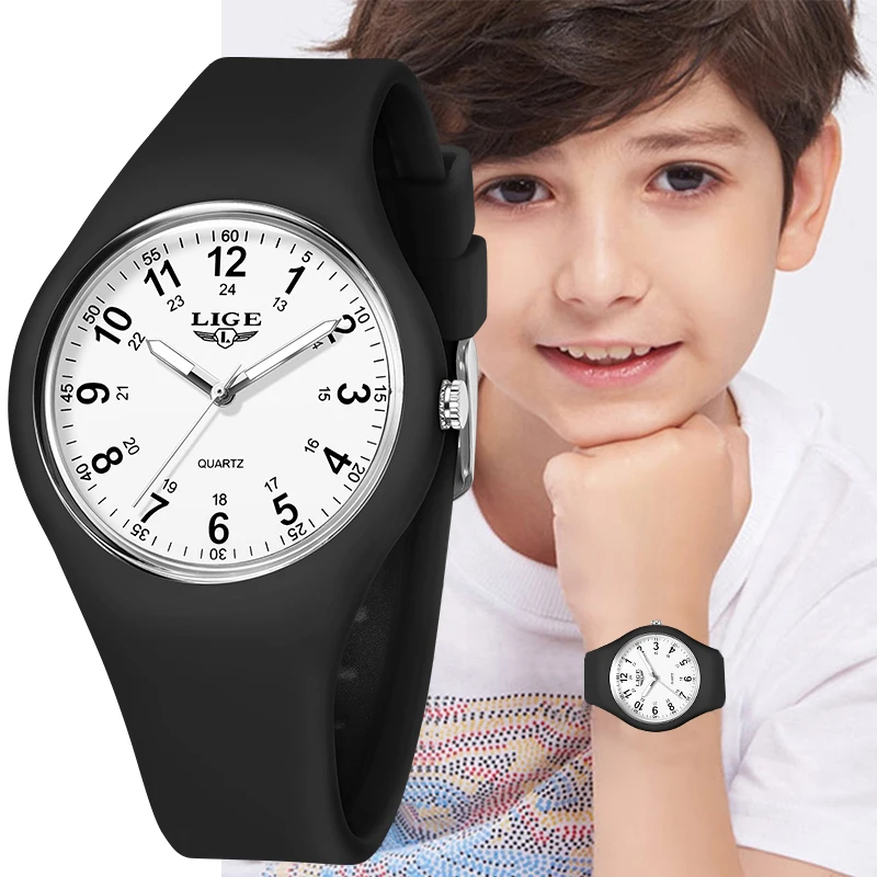 Новые спортивные LIGE модные повседневные кварцевые детские часы для студентов, простые водонепроницаемые светящиеся уличные детские часы, наручные часы для мальчиков и девочек
Новые спортивные LIGE модные повседневные кварцевые детские часы для студентов, простые водонепроницаемые светящиеся уличные детские часы, наручные часы для мальчиков и девочек
