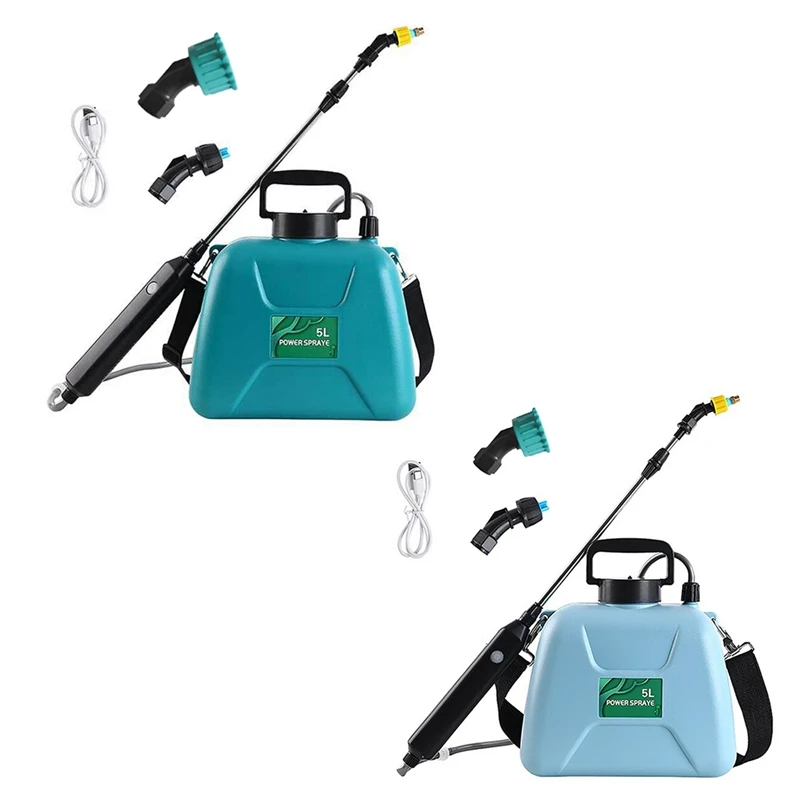 5L Electric Sprayer Automatic Atomization Plant Sprayer Gardening Irrigation Sprinkler Shoulder Type Watering Can Durable Blue
5L Electric Sprayer Automatic Atomization Plant Sprayer Gardening Irrigation Sprinkler Shoulder Type Watering Can Durable Blue