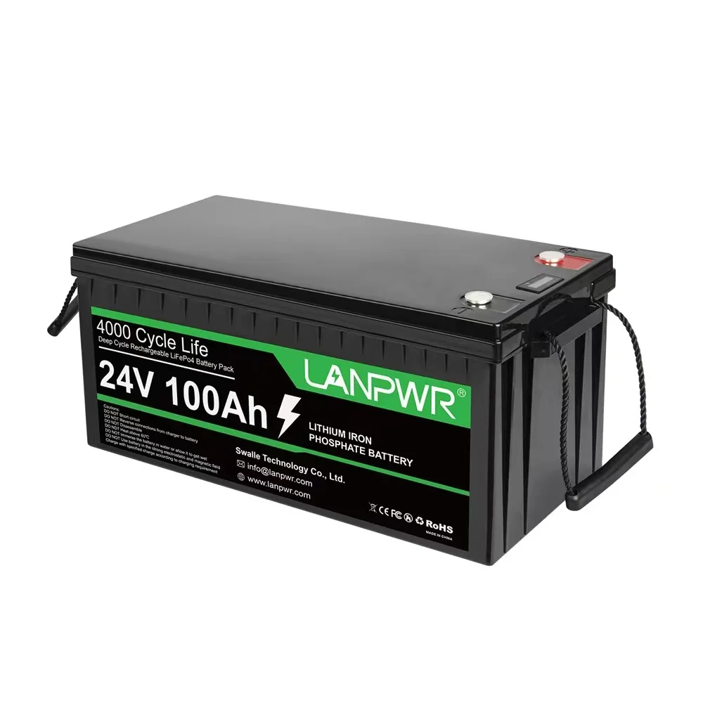 Аккумулятор LiFePO4 LANPWR 24 В, 100 Ач со встроенным ячейком BMS класса A 100 А для приложений на колесах, кемперов и автономных сетей
Аккумулятор LiFePO4 LANPWR 24 В, 100 Ач со встроенным ячейком BMS класса A 100 А для приложений на колесах, кемперов и автономных сетей
