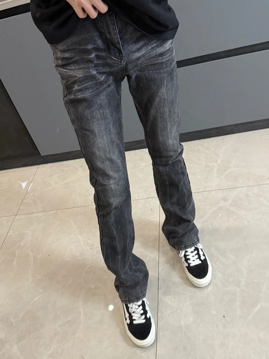 American High Street Waed Bla ey Micro Flare Jeans Casual Slim Straight Loose Retro Long Pants Youth Wear Resistant
American High Street Waed Bla ey Micro Flare Jeans Casual Slim Straight Loose Retro Long Pants Youth Wear Resistant