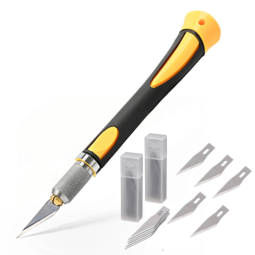 TOFAR Vinyl Craft Knife 10pcs Spare Blades Vinyl Cutter Car Wrap Carbon Film Cutting Tool Window Tint Wallpaper DIY Styling Tool
TOFAR Vinyl Craft Knife 10pcs Spare Blades Vinyl Cutter Car Wrap Carbon Film Cutting Tool Window Tint Wallpaper DIY Styling Tool