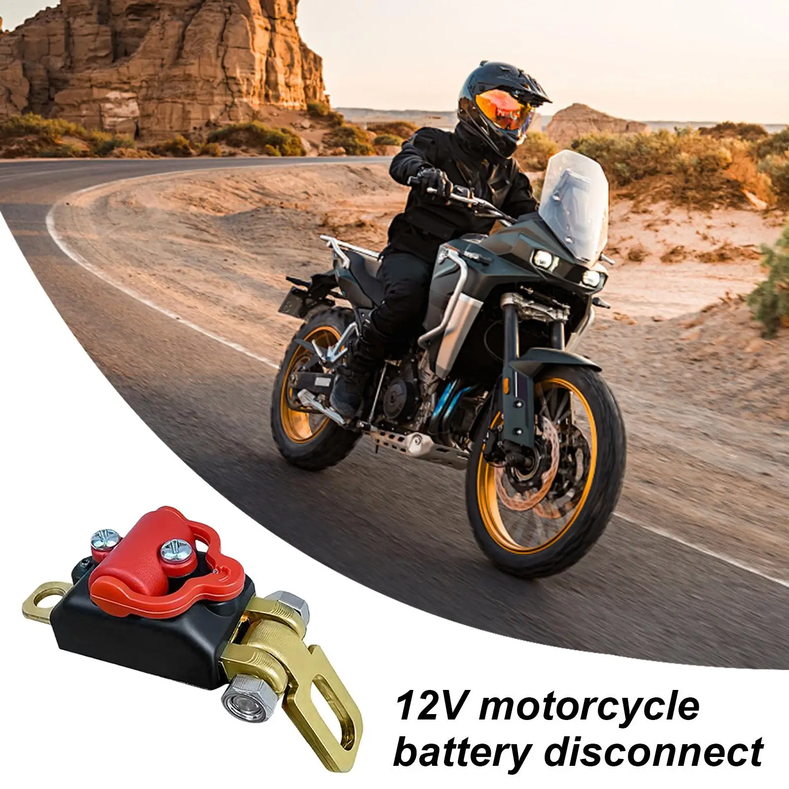 Motorcycle Battery Disconnect Tool Universal 12V Anti-Leakage Battery Interrupter Breaker for ATV Motorcycle Car Boat RV Truck
Motorcycle Battery Disconnect Tool Universal 12V Anti-Leakage Battery Interrupter Breaker for ATV Motorcycle Car Boat RV Truck